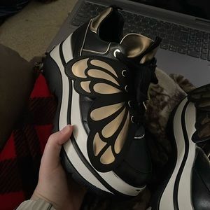 Michael Kors Butterfly Platform sneakers size 9